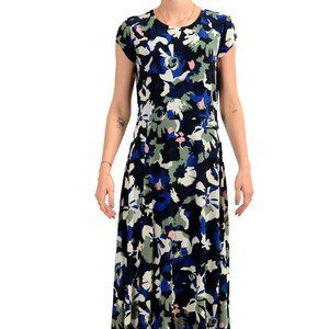 Hugo Boss Women's "Eletas" Multi-Color Printed Sleeveless Dress US S IT 40